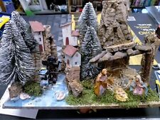 Capanna presepe vintage usato  Seveso