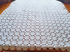 Antique crocheted cotton d'occasion  Expédié en Belgium