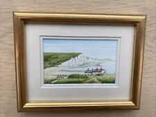 Miniature watercolour painting for sale  LONDON