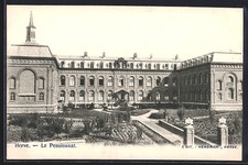 Cpa herve pensionnat d'occasion  Expédié en France