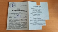 Reichskleiderkarte 1942 lwa gebraucht kaufen  Hirschberg