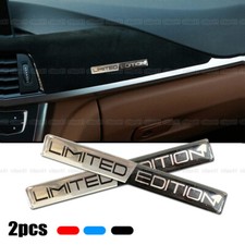 2 peças 3D edição limitada logotipo emblema emblema adesivo decalques de carro decoração acessórios comprar usado  Enviando para Brazil