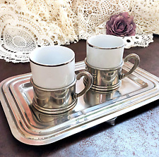 Duo tasses porcelaine d'occasion  Dijon