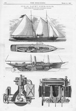 Steam yacht chemcheck for sale  GLASGOW
