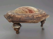 Antico poggiapiedi laccato usato  Firenze