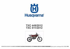 Husqvarna parts manual for sale  Lexington