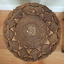 Vintage carved folding for sale  Salisbury