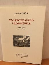 Antonio delfini vagabondaggio usato  Firenze
