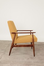 Vintage armchair yellow for sale  WARRINGTON