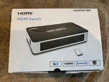 Hdmi switch hsw0501bn for sale  WOKING