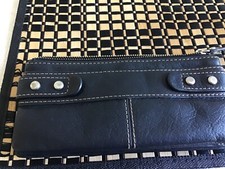 Fossil black leather for sale  READING