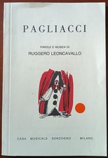 Pagliacci parole musica usato  Montecalvo Irpino