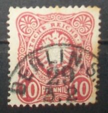 Usado, SELO ALEMÃO DEUTSCHESREICHSPOST 1877 CANCELADO AUS N°715C comprar usado  Enviando para Brazil