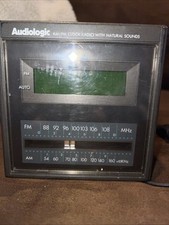Rádio relógio AM/FM lógica áudio com sons naturais The Sound Sleeper vintage comprar usado  Enviando para Brazil