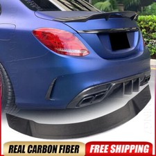 Spoiler labial traseiro porta-malas RAEL CARBON para Mercedes Benz W205 C200 C43 C63 2015-2020 comprar usado  Enviando para Brazil