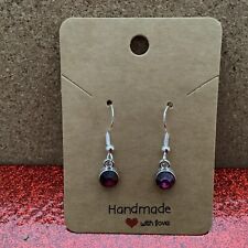 Handmade amethyst drop for sale  ABINGDON