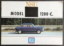 Nsu model 1200c for sale  LEICESTER