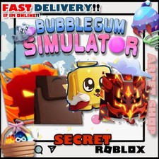 Roblox Bubble Gum Simulator Infinity | Secret Pets | Entrega MAIS BARATA e rápida comprar usado  Enviando para Brazil