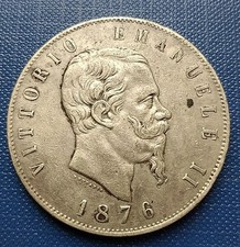 Moneta regno v.e.ii usato  Roccabianca