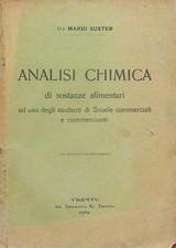 chimica degli alimenti usato  Italia