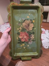 Antique toleware green for sale  Myersville