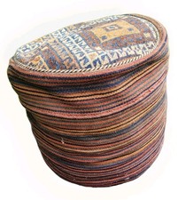 Vintage kilim pouf for sale  DEVIZES