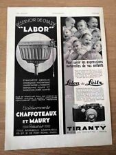 1934 advertising chaffoteaux d'occasion  Expédié en Belgium
