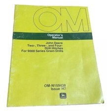 Usado, Engate de broca John Deere 9000.9350 OMN159438 manual do operador livro comprar usado  Enviando para Brazil