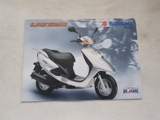 Folheto de especificações de vendas de motocicleta SUZUKI UE125 MAIO 2001 #995C1-00544-MOT ALEMÃO comprar usado  Enviando para Brazil