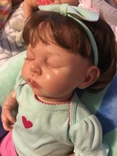 Reborn baby girl d'occasion  Expédié en Belgium
