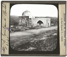 Tombeau Rachel Cisgiordania, Foto Antica Placca Di Lente, Positivo 8,5x10 CM ) comprar usado  Enviando para Brazil