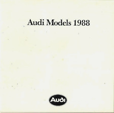 Audi range 1987 for sale  UK
