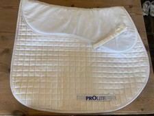 Prolite white numnah for sale  UK