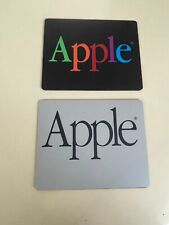 2 Mouse Pads Antigos para Computador Apple - Novo Estoque Antigo - Logotipo Arco-íris ++ comprar usado  Enviando para Brazil