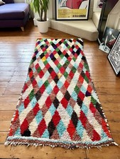 Vintage boucherouite berber for sale  LONDON