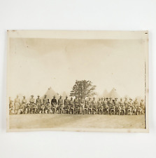 Foto de acampamento militar de infantaria do exército c1910 soldados tendas rifles homens antigos B585 comprar usado  Enviando para Brazil