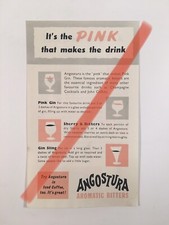 Original vintage angostura for sale  BRACKNELL