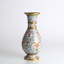 Messing emaille vase gebraucht kaufen  Isernhagen