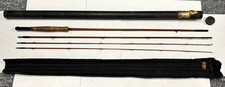 Usado, Vara de pesca rara Heddon Black Beauty #17 bambu mosca, 9’ bambu dividido genuíno comprar usado  Enviando para Brazil