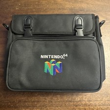 Bolsa de viagem oficial Nintendo 64 acolchoada sistema estojo macio N64 - Autêntica comprar usado  Enviando para Brazil