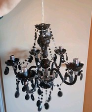 Kronleuchter schwarz kunststof gebraucht kaufen  Bissendorf