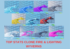 Fire & Light Wyvern TOP STATS CLONES Ark Survival Ascended Official PVE comprar usado  Enviando para Brazil