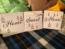Canvas home sweet for sale  WEYMOUTH