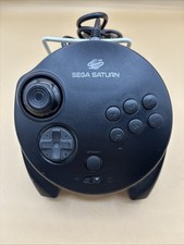 Usado, Autêntico Original Sega Saturn Preto Controle Pad 3D MK-80117 OEM comprar usado  Enviando para Brazil