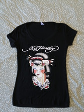 Ed Hardy Damen T-Shirt, Gr. S, Schwarz, Baumwolle comprar usado  Enviando para Brazil