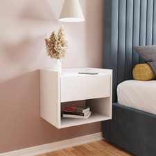 Bedside cabinet white for sale  BLACKBURN