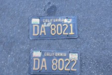 1963 black plates for sale  Chino Hills