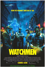 POSTER DE FILME WATCHMEN Original Perfeito DS 27x40 Zack Snyder Filme 2009 BILLY CRUDUP comprar usado  Enviando para Brazil
