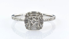 Petite diamond cluster for sale  Acworth