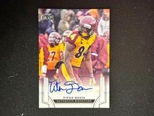 Autografo titus davis usato  Spedire a Italy